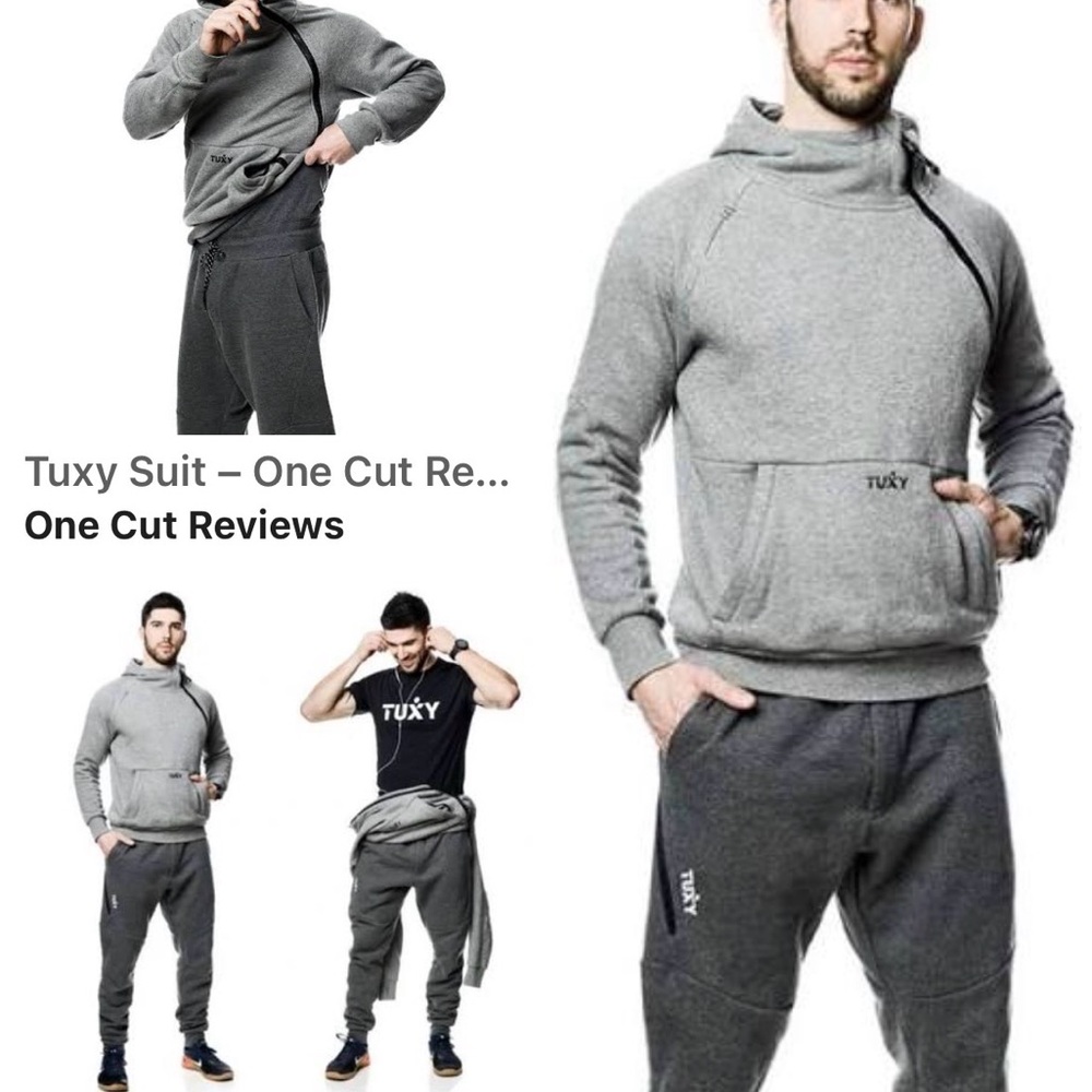Men's Gray Suit